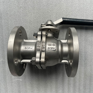 Válvula de bola JIS10K con brida flotante de 2 piezas