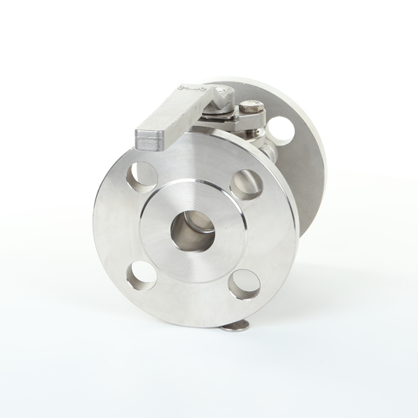 Válvula de bola de acero inoxidable con brida flotante JIS10K con plataforma de montaje ISO5211