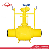 Válvula de bola enterrada completamente soldada
