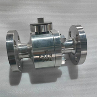 El acero inoxidable forjó la vávula de bola de F316L 600LB API6D RTJ 2PC