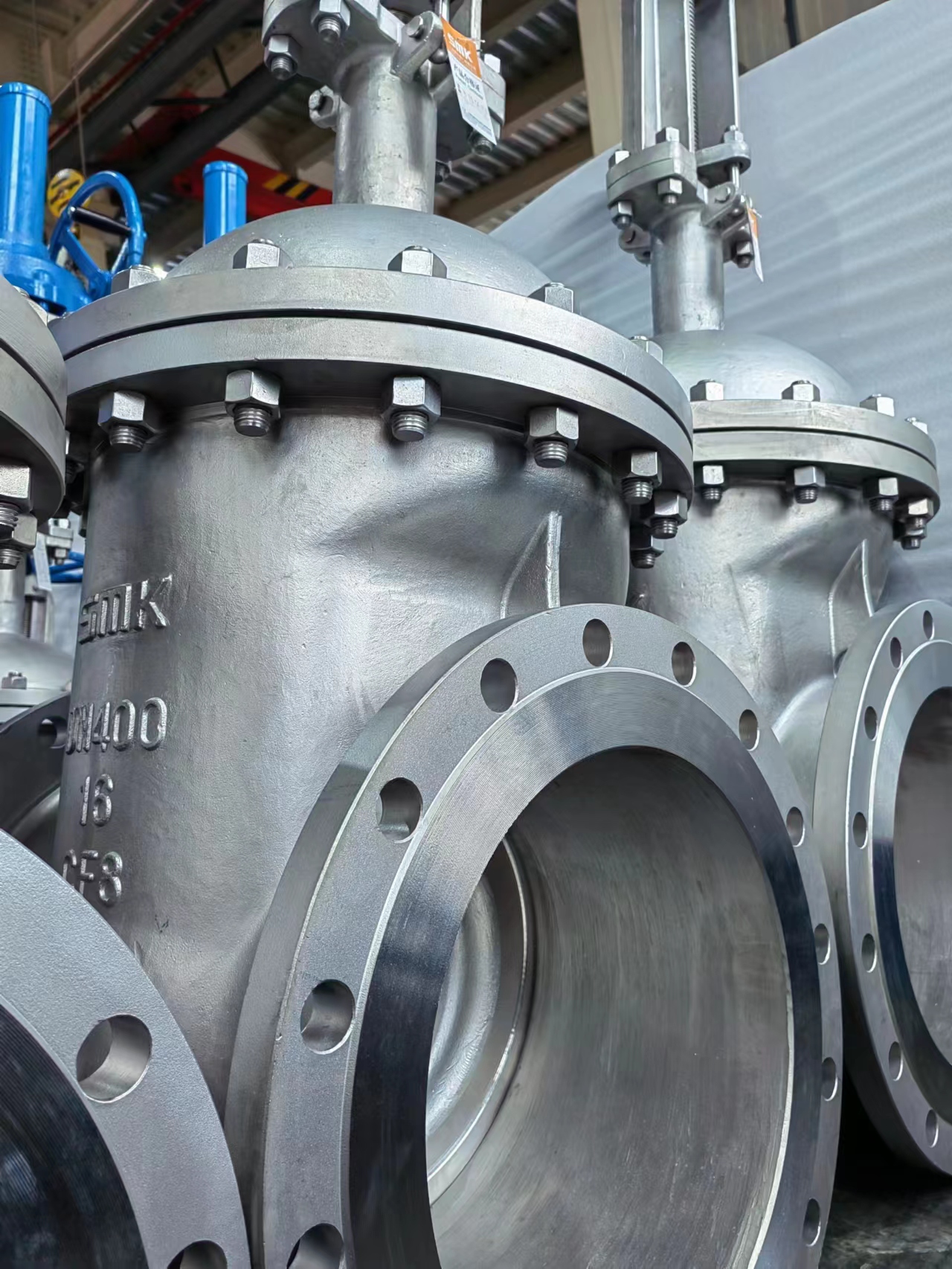 v&aacute;lvulas de compuerta con brida de acero inoxidable de v&aacute;stago ascendente