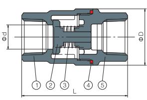 v&aacute;lvula de retenci&oacute;n vertical de acero inoxidable1-v&aacute;lvula masoneilan