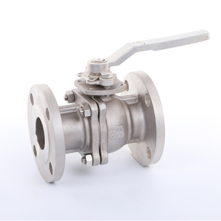 Válvula de bola flotante con brida de acero inoxidable ASME B16.34 2PC