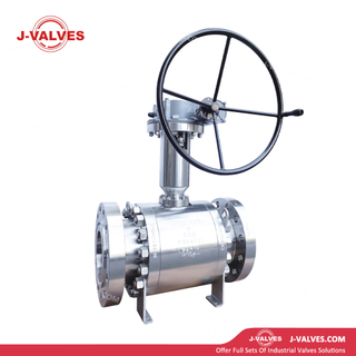 Válvula de bola criogénica con brida de muñón de 8 ' 900LB F304 3PC