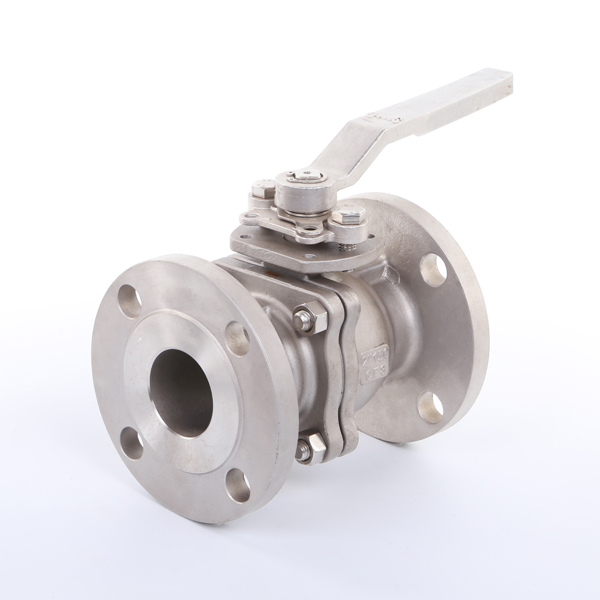 Válvula de bola flotante con brida de acero inoxidable ASME B16.34 2PC